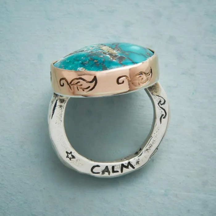 Women Tranquil Turquoise Ring Sundance Catalog Rings Women Tranquil Turquoise Ring Sundance Catalog Rings