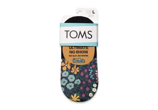Women Ultimate No Show Socks Ditzy Floral 3 Pack Ditzy Floral TOMS Socks
