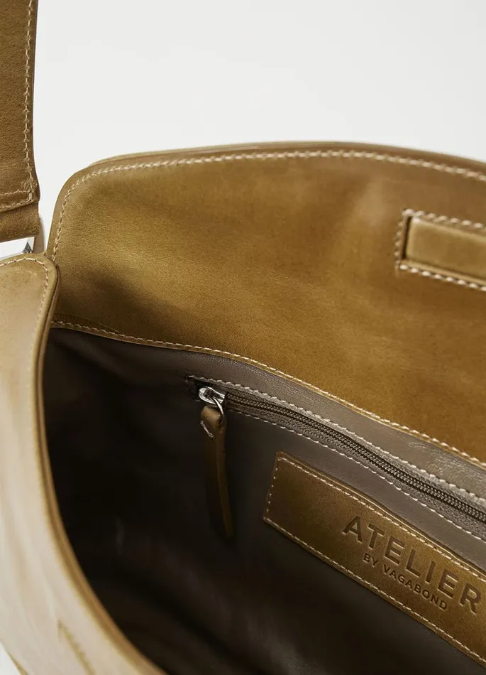 Women Vagabond Bags HANOI BAG Green Leather