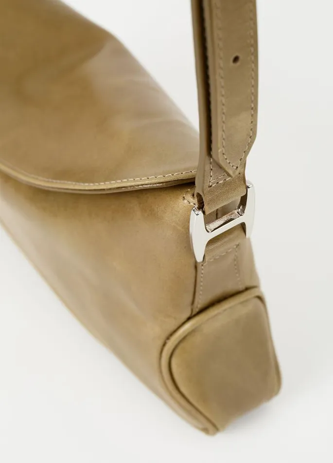 Women Vagabond Bags HANOI BAG Green Leather