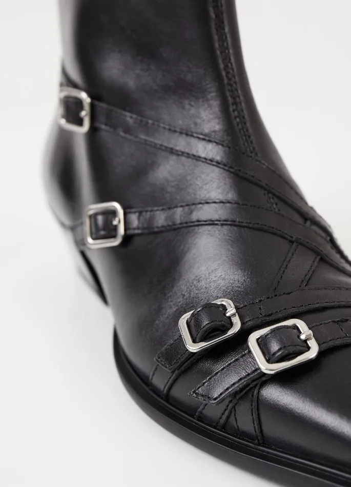 Women Vagabond Boots CASSIE BOOTS Black Leather