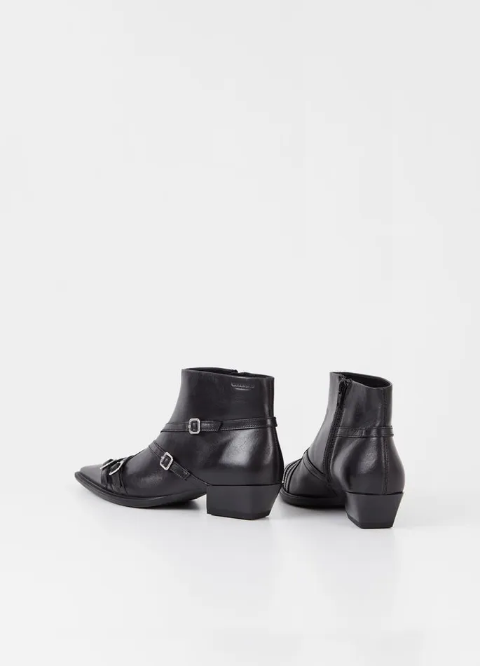 Women Vagabond Boots CASSIE BOOTS Black Leather