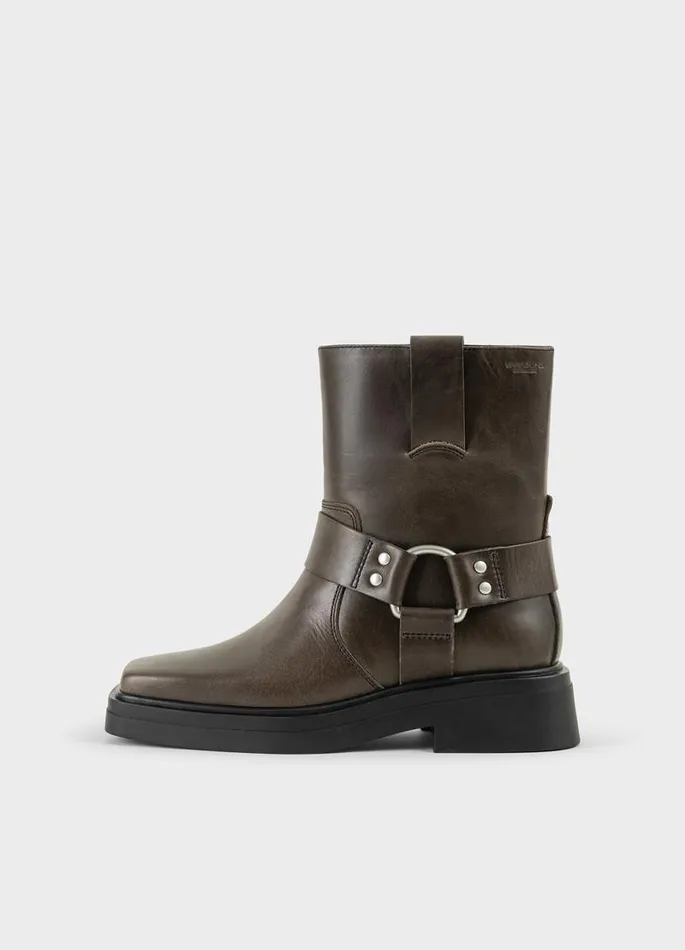 Women Vagabond Boots EYRA BOOTS Brown Oily Nubuck