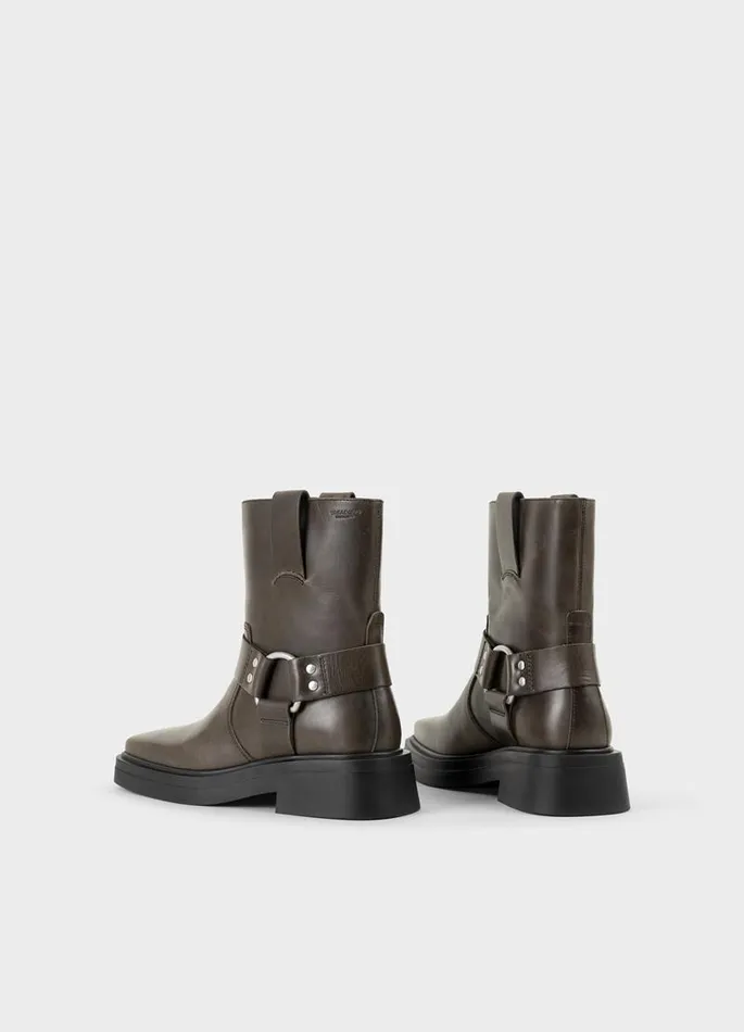 Women Vagabond Boots EYRA BOOTS Brown Oily Nubuck