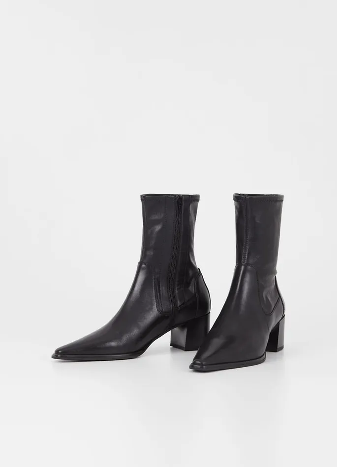 Women Vagabond Boots GISELLE BOOTS Black Leathercomb