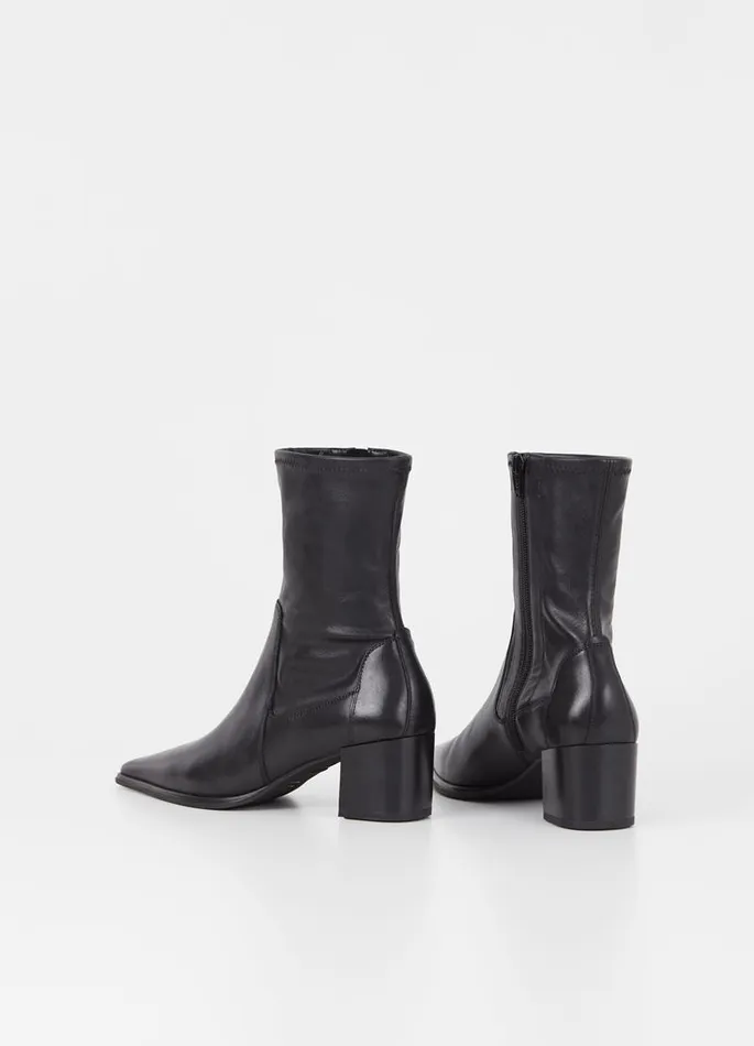 Women Vagabond Boots GISELLE BOOTS Black Leathercomb