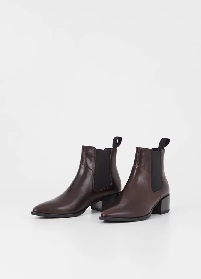 Women Vagabond Boots MARJA BOOTS Brown Leather