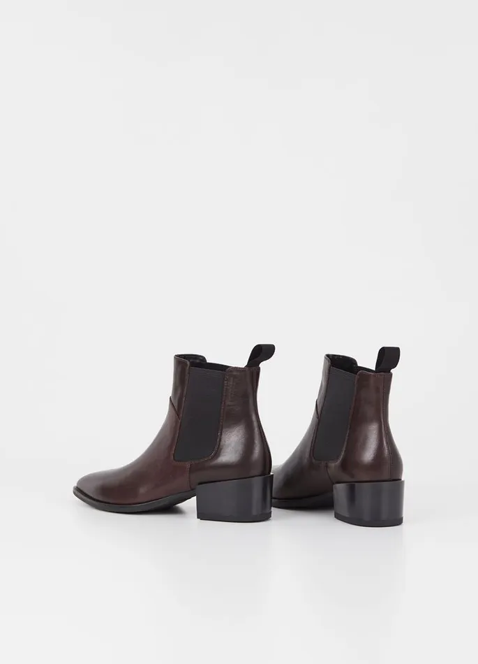 Women Vagabond Boots MARJA BOOTS Brown Leather