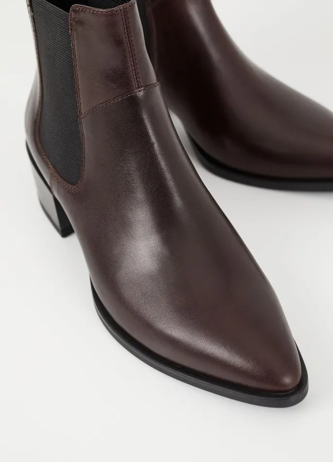 Women Vagabond Boots MARJA BOOTS Brown Leather
