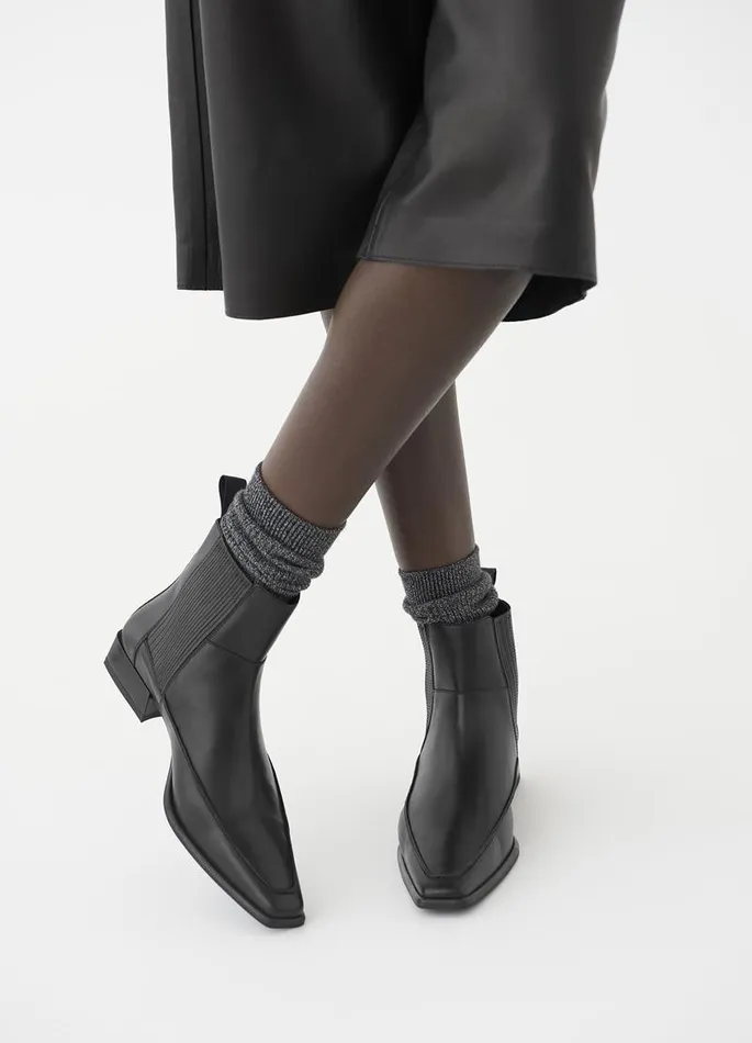Women Vagabond Boots NELLA BOOTS Black Leather