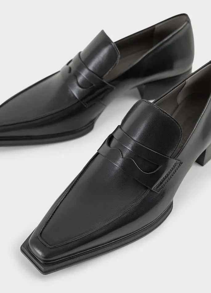 Women Vagabond Loafers EIDA LOAFER Black Leather