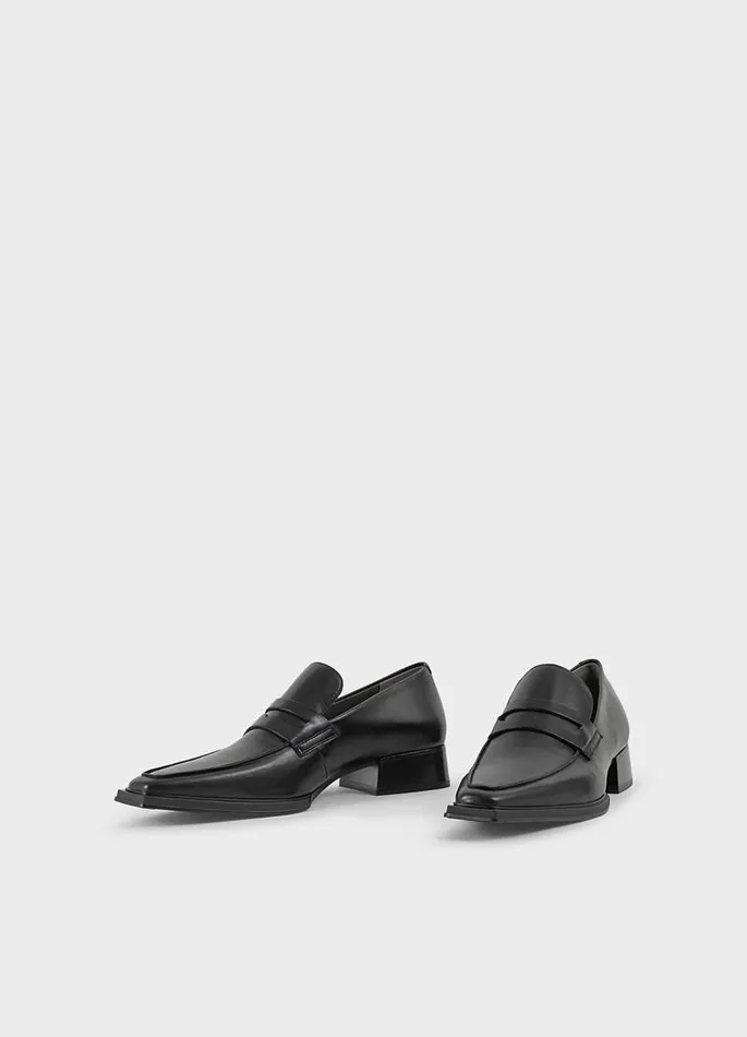 Women Vagabond Loafers EIDA LOAFER Black Leather