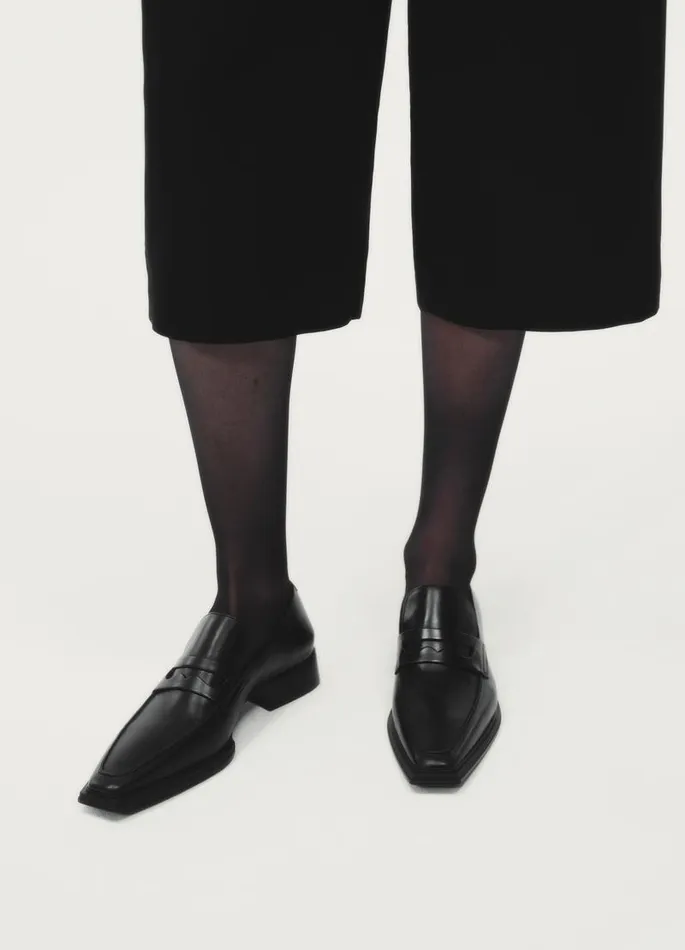 Women Vagabond Loafers EIDA LOAFER Black Leather