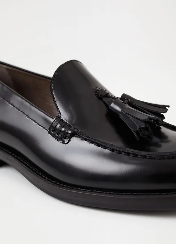 Women Vagabond Loafers NAIMA LOAFER Black Polished Leather