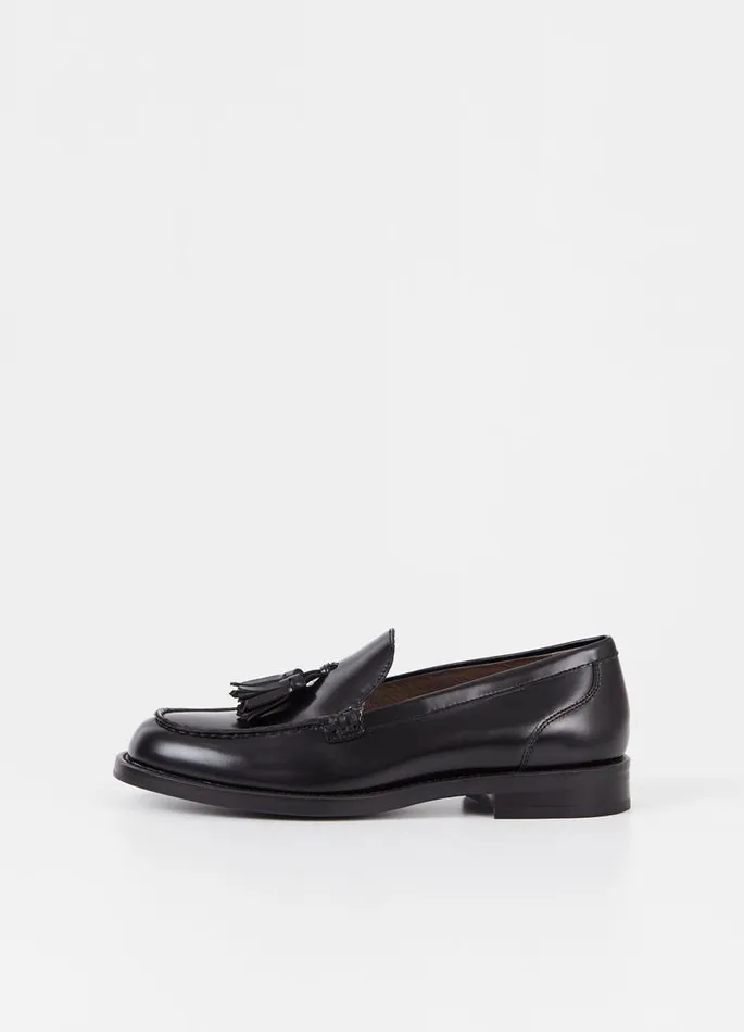 Women Vagabond Loafers NAIMA LOAFER Black Polished Leather