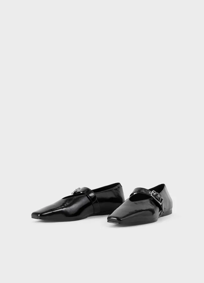 Women Vagabond Mary Janes WIOLETTA SHOES Black Patent Leather