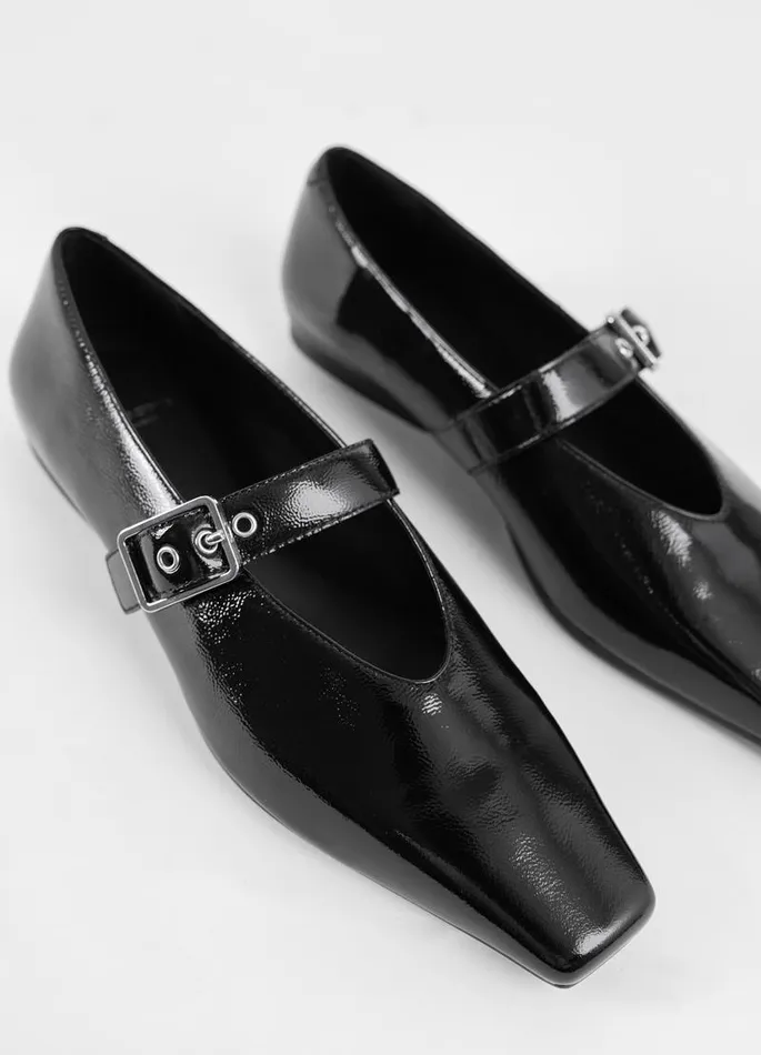 Women Vagabond Mary Janes WIOLETTA SHOES Black Patent Leather