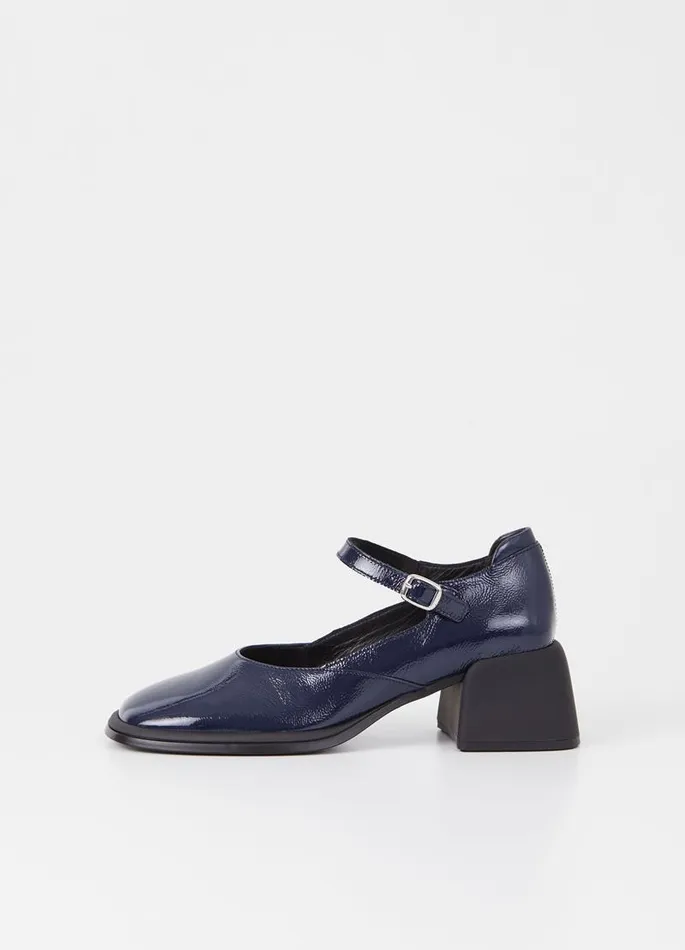 Women Vagabond Pumps ANSIE PUMPS Dark Blue Patent Leather