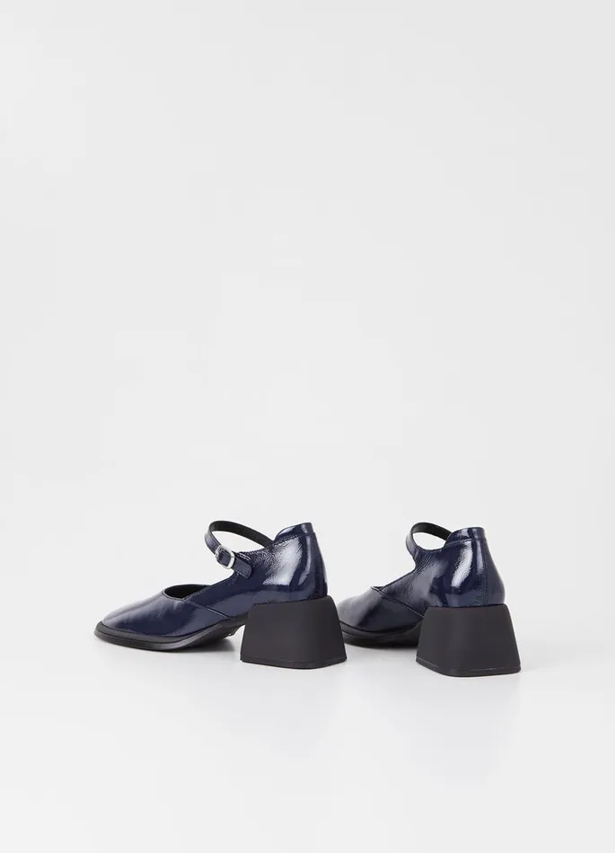 Women Vagabond Pumps ANSIE PUMPS Dark Blue Patent Leather