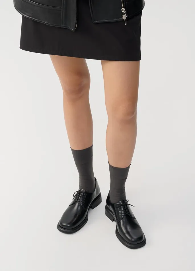 Women Vagabond Shoes ELLIS SHOES Black Leather