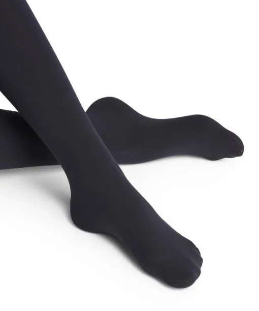 Women Warm Deluxe 80 DEN Women Tights Marine FALKE Tights and Leggings