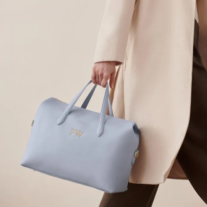 Women Weekend Bags Katie Loxton Milan Underseat Cabin Bag In Blue Aura 8211 Hand Luggage Women Weekend Bags Katie Loxton Milan Underseat Cabin Bag In Blue Aura 8211 Hand Luggage