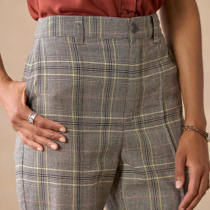 Women Whitman Plaid Pants Mink Sundance Catalog Pants and Shorts Women Whitman Plaid Pants Mink Sundance Catalog Pants and Shorts