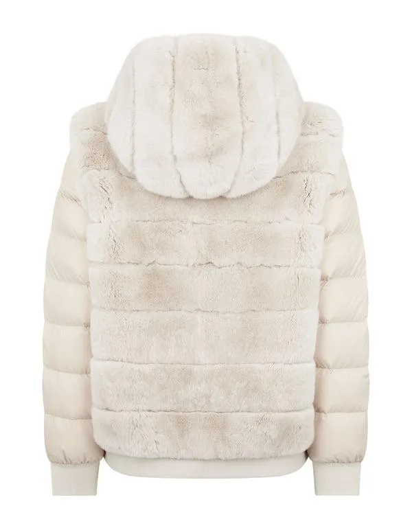 Women Women039s Detachable Sleeve Rex JacketIn Snow Grey Snow Grey NPeal Coats and Jackets