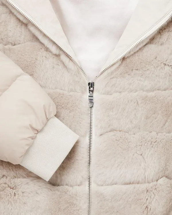 Women Women039s Detachable Sleeve Rex JacketIn Snow Grey Snow Grey NPeal Coats and Jackets