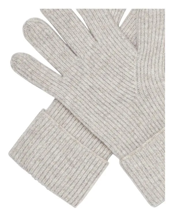 Women Women039s Plated Rib Cashmere GlovesIn Sand Brown Sand Brown NPeal Gloves