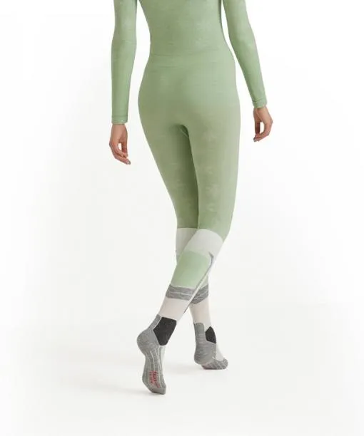 Women Women 34 Tights WoolTech Quiet Green FALKE Tights