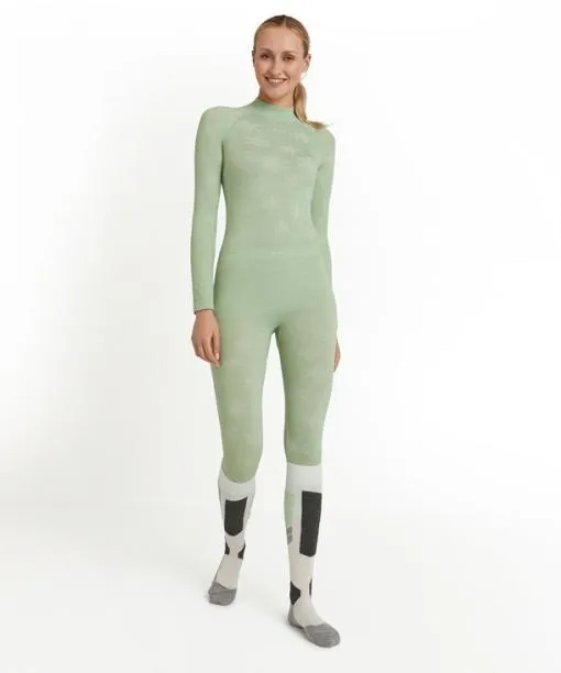 Women Women 34 Tights WoolTech Quiet Green FALKE Tights
