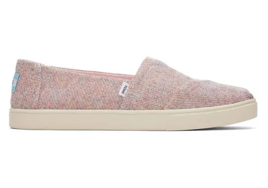 Women WomenAlpargata Cupsole Slip On Pink Metallic TOMS Alpargatas