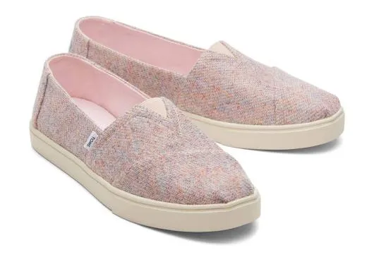 Women WomenAlpargata Cupsole Slip On Pink Metallic TOMS Alpargatas