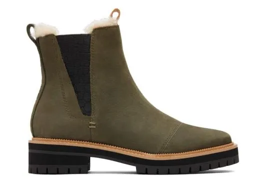 Women WomenDakota Olive Water Resistant Boot Tarmac Olive TOMS Boots and Booties Women WomenDakota Olive Water Resistant Boot Tarmac Olive TOMS Boots and Booties
