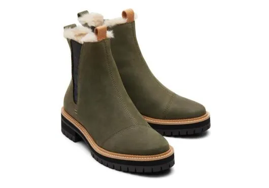 Women WomenDakota Olive Water Resistant Boot Tarmac Olive TOMS Boots and Booties