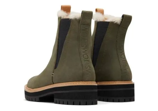 Women WomenDakota Olive Water Resistant Boot Tarmac Olive TOMS Boots and Booties