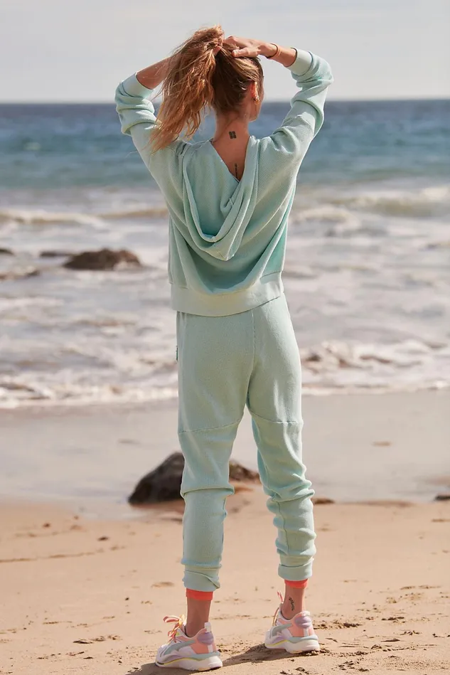 Women Workout Tops Free People The Simple Set Hint Of Mint