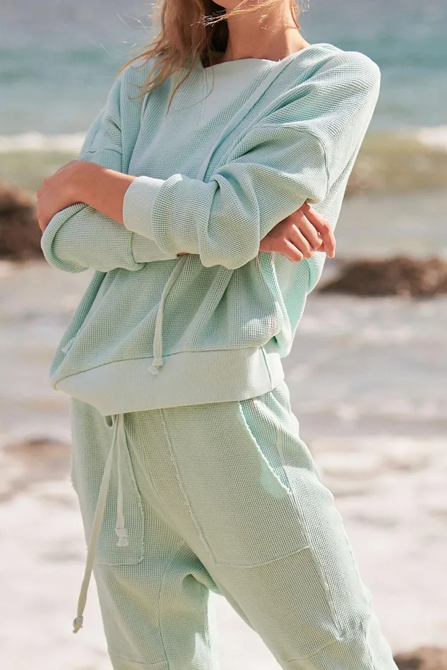Women Workout Tops Free People The Simple Set Hint Of Mint