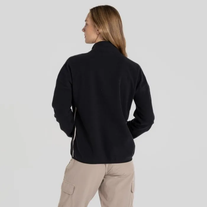 Womens Full Zip Fleece Craghoppers CO2 Renu Full Zip Fleece Black Womens Full Zip Fleece Craghoppers CO2 Renu Full Zip Fleece Black