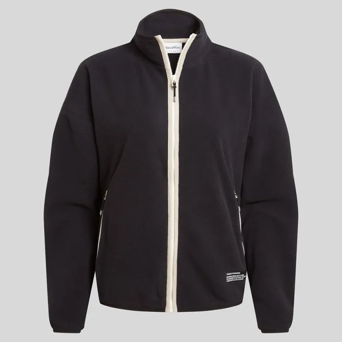 Womens Full Zip Fleece Craghoppers CO2 Renu Full Zip Fleece Black Womens Full Zip Fleece Craghoppers CO2 Renu Full Zip Fleece Black