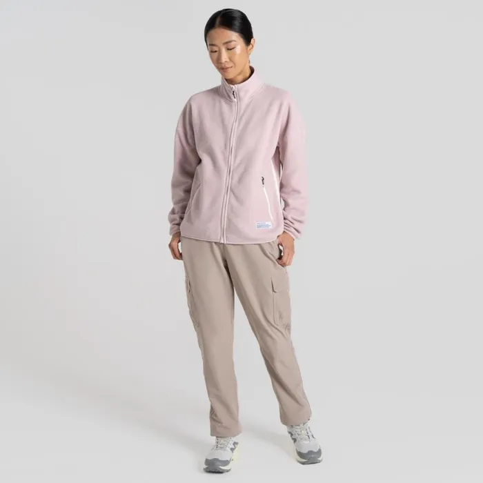 Womens Full Zip Fleece Craghoppers CO2 Renu Full Zip Fleece Dusky Carnation Womens Full Zip Fleece Craghoppers CO2 Renu Full Zip Fleece Dusky Carnation