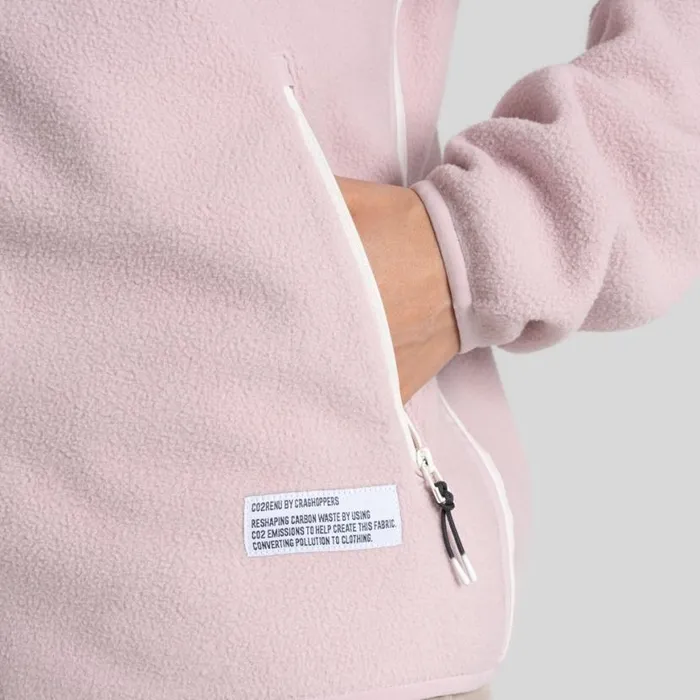 Womens Full Zip Fleece Craghoppers CO2 Renu Full Zip Fleece Dusky Carnation Womens Full Zip Fleece Craghoppers CO2 Renu Full Zip Fleece Dusky Carnation