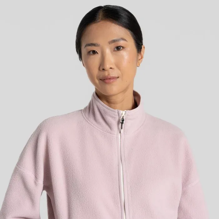 Womens Full Zip Fleece Craghoppers CO2 Renu Full Zip Fleece Dusky Carnation Womens Full Zip Fleece Craghoppers CO2 Renu Full Zip Fleece Dusky Carnation