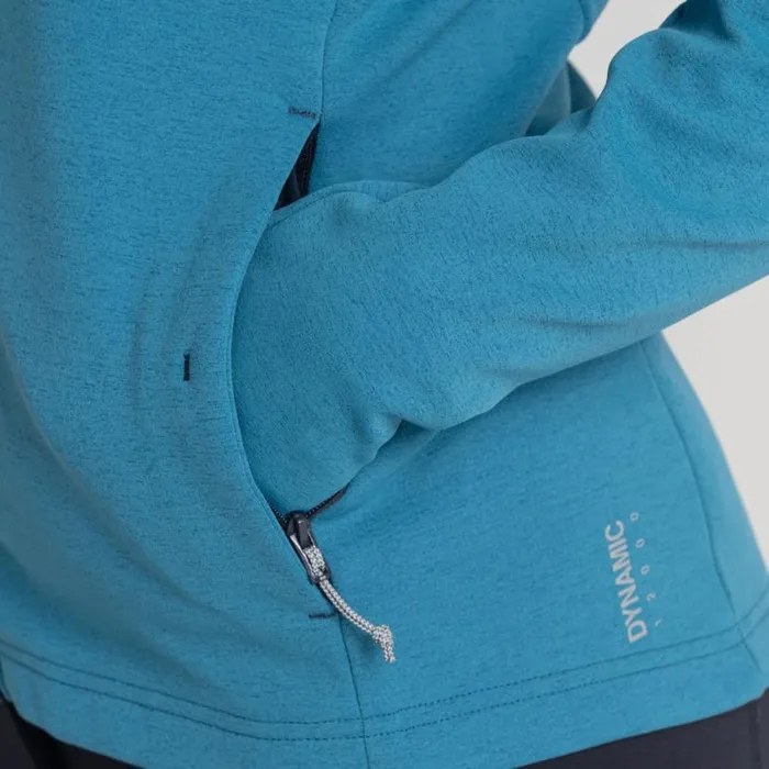 Womens Full Zip Fleece Craghoppers Dynamic Pro Hooded Jacket Tay Blue Womens Full Zip Fleece Craghoppers Dynamic Pro Hooded Jacket Tay Blue