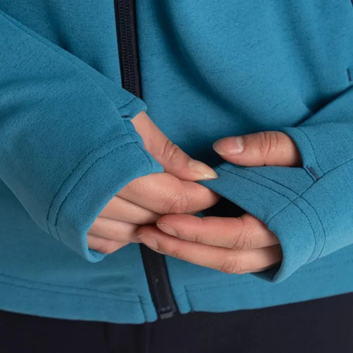 Womens Full Zip Fleece Craghoppers Dynamic Pro Hooded Jacket Tay Blue Womens Full Zip Fleece Craghoppers Dynamic Pro Hooded Jacket Tay Blue