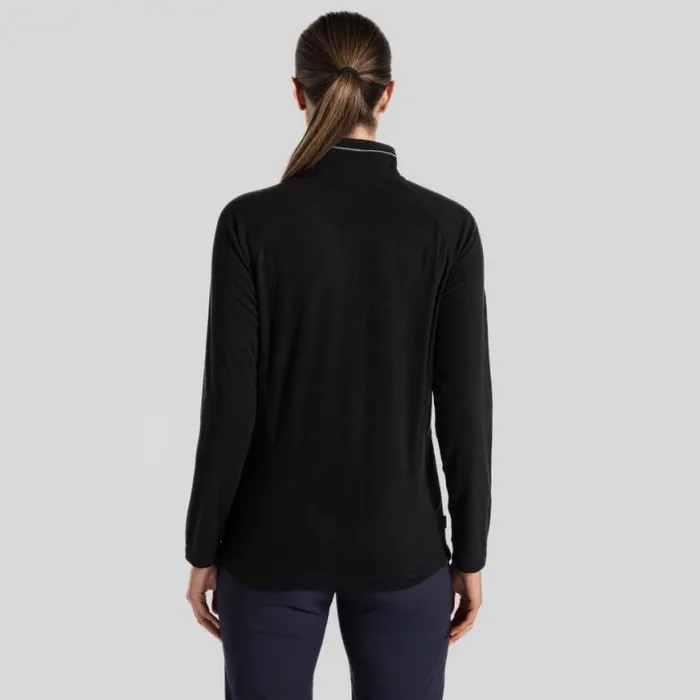 Womens Full Zip Fleece Craghoppers Expert Miska 200 Fleece Jacket Black Womens Full Zip Fleece Craghoppers Expert Miska 200 Fleece Jacket Black