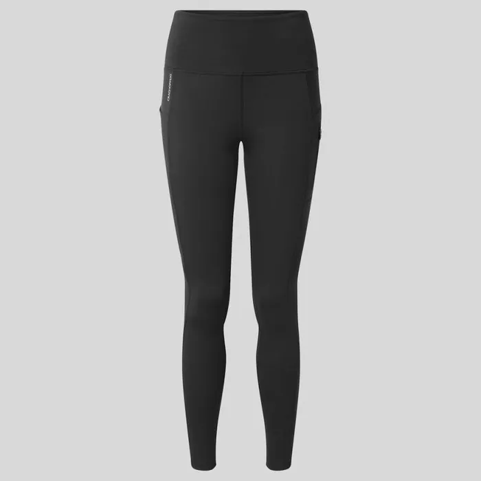 Womens Leggings Craghoppers Compression Thermal Leggings Black Womens Leggings Craghoppers Compression Thermal Leggings Black