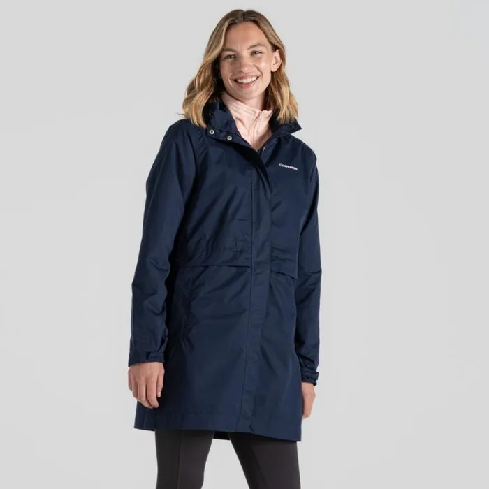 Womens Waterproof Jackets Craghoppers Ana Waterproof Jacket Blue Navy
