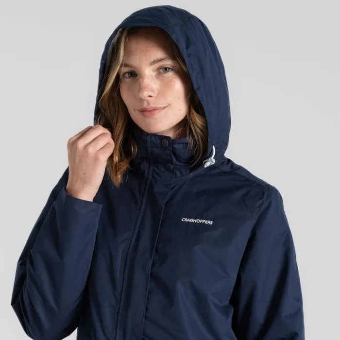 Womens Waterproof Jackets Craghoppers Ana Waterproof Jacket Blue Navy Womens Waterproof Jackets Craghoppers Ana Waterproof Jacket Blue Navy